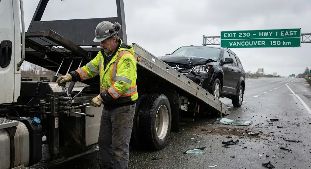 Windsor accident recovery with proper scene management